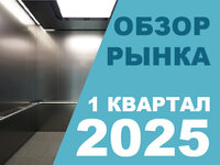 Обзор рынка лифтов за 1 квартал 2025 Обзор рынка лифтов за 1 квартал 2025