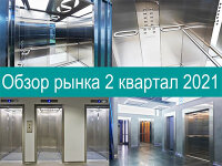 Обзор рынка лифтов за 2 квартал 2021