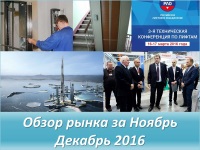 Обзор рынка лифтов за ноябрь-декабрь 2015